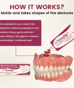 timilk ultrabond denture care adhesive