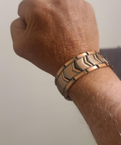 casual copper bracelet