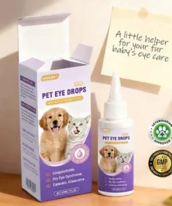 Veterinary formula pet eye solution