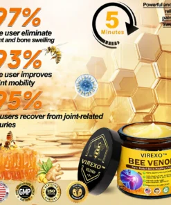 Alternative view of Virexo™ Bee Venom Pain-Relief Bone Healing Cream