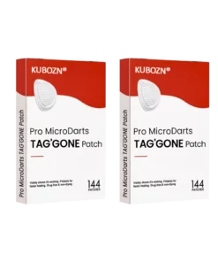 modern skincare patch design