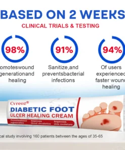 Cosmetic foot care product jar