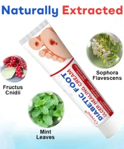 Cvreoz foot cream with natural ingredients