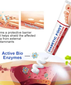 Moisturizing cream for dry feet