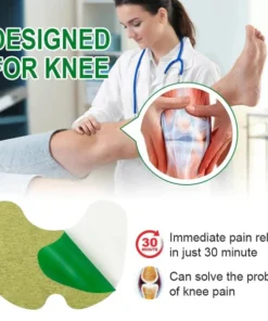 Soothing knee patches product