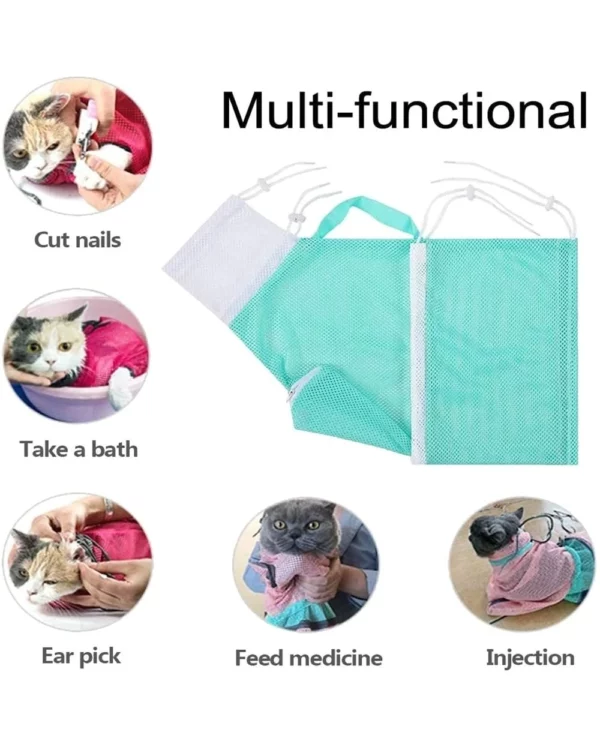 Multi-functional Pet Grooming Bath Bag - Image 4