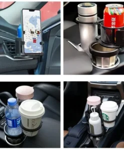 Alternative view of Multifunctional Vehicle-Mounted Cup Holder