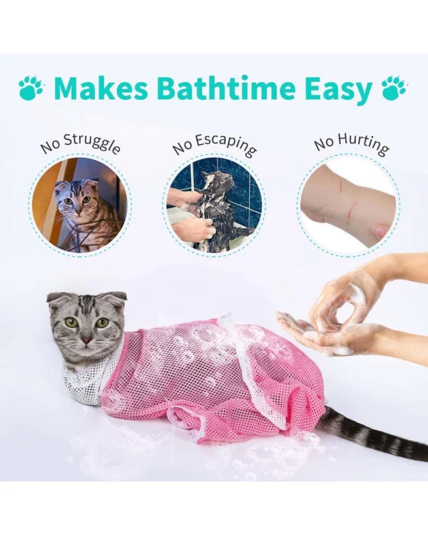 Multi-functional Pet Grooming Bath Bag - Image 6