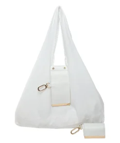 Portable tote bag with multiple compartments