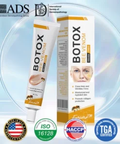 Bee venom facial cream jar