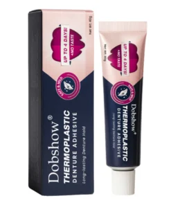 Comfortable seal denture adhesive