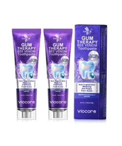 Advanced oral care toothpaste with bee venom