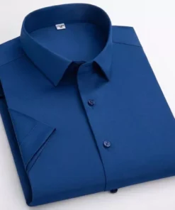 Alternative view of BAMBOO FIBER STRETCH CREASE-RESISTANT SHIRT