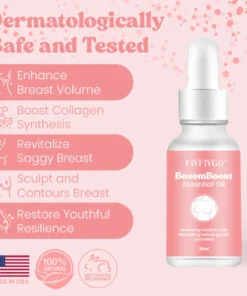 Body care cream for bust area