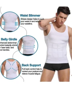 Alternative view of Slim N Lift Slimming Vest for Men