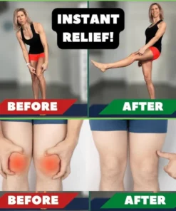 Natural ingredient knee support patches