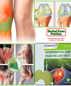 Herbal knee patches package