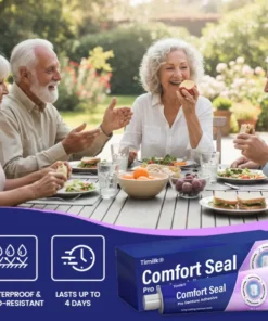 protective food seal denture adhesive