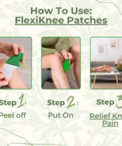 natural soothing knee stickers
