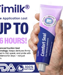 timilk daily comfort denture support