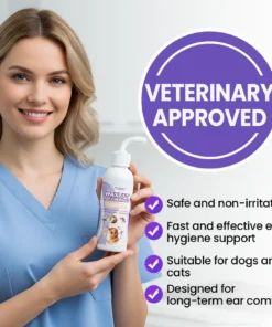 gentle ear cleaning for pets