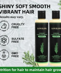 lovilds rosemary scalp care shampoo